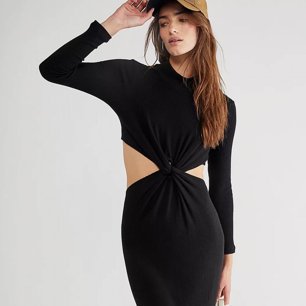 SEXY LNA NEO Midi Dress - XS - NWT!